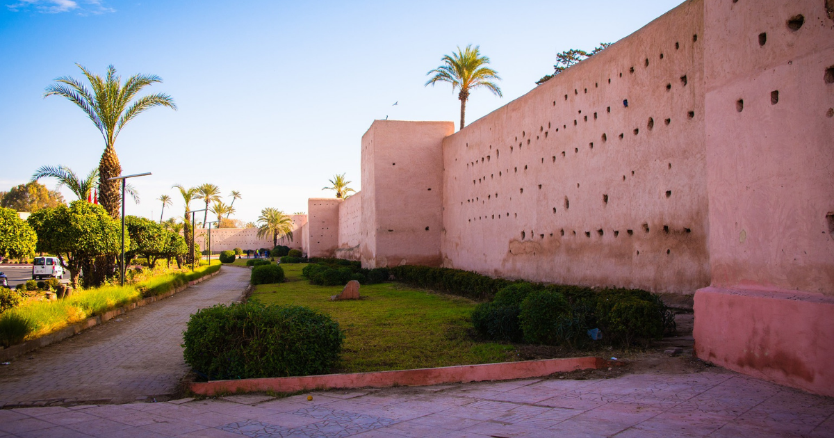 A palace in Marrakesh